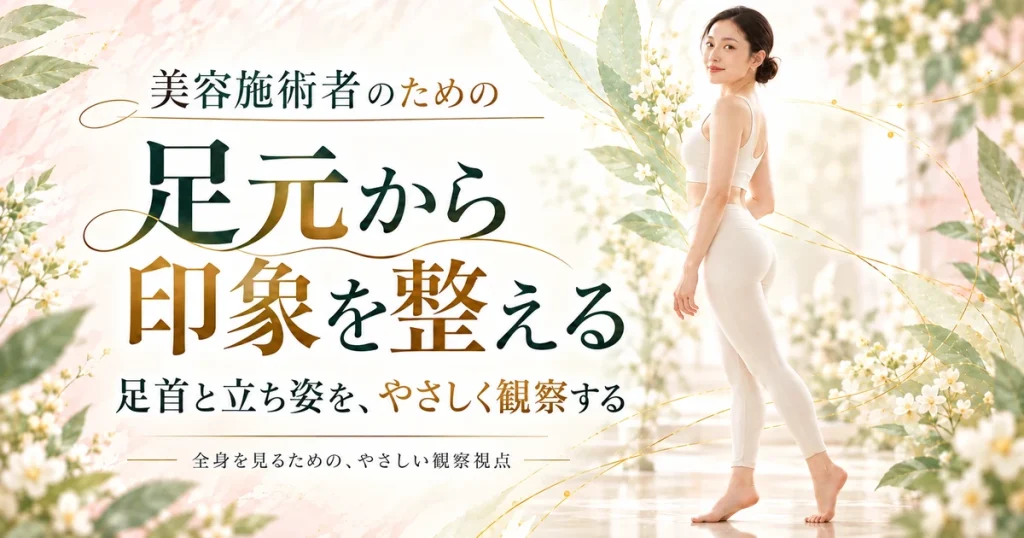 美容施術者向けのAIイメージ。実際の施術結果を示すものではありません。
